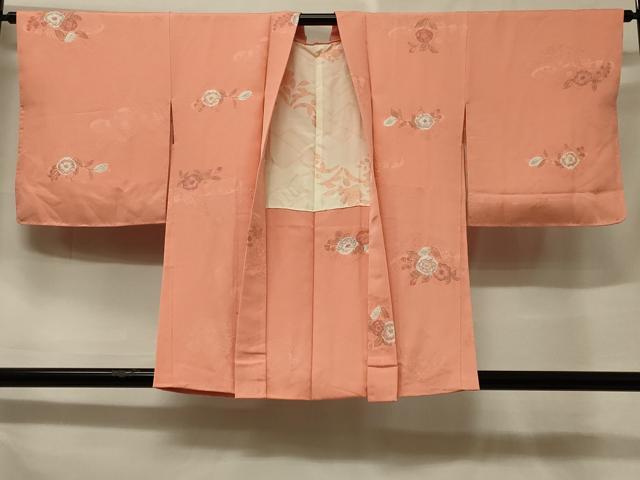 平和屋着物＃羽織　地紋起こし　辻が花　正絹　逸品　CABF1322in