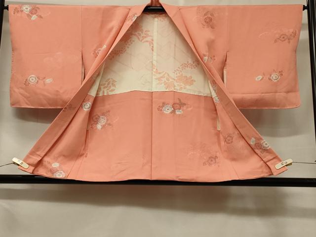 平和屋着物＃羽織　地紋起こし　辻が花　正絹　逸品　CABF1322in