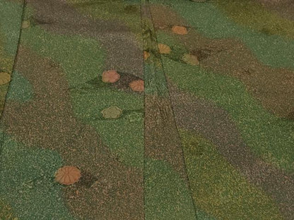 平和屋着物＃羽織　地紋起こし　道長舞花文　正絹　逸品　CABF1325in