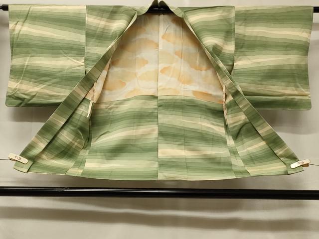 平和屋着物＃羽織　横段文　正絹　逸品　未使用　CABF1338in 平和屋着物＃羽織 横段文 正絹 逸品 未使用 CABF1338in