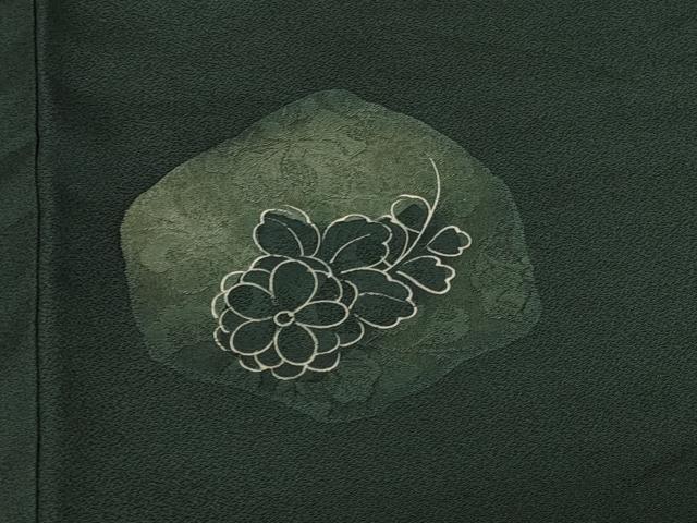 平和屋着物＃羽織　地紋起こし　草花文　暈し染め　正絹　逸品　未使用　CABF1339in