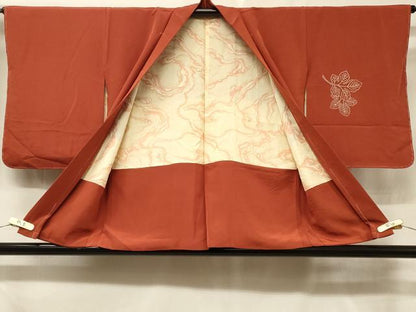 平和屋着物＃中国三大刺繍　総相良刺繍　羽織　乱菊　正絹　逸品　未使用　CABF1340in