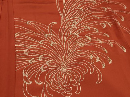 平和屋着物＃中国三大刺繍　総相良刺繍　羽織　乱菊　正絹　逸品　未使用　CABF1340in