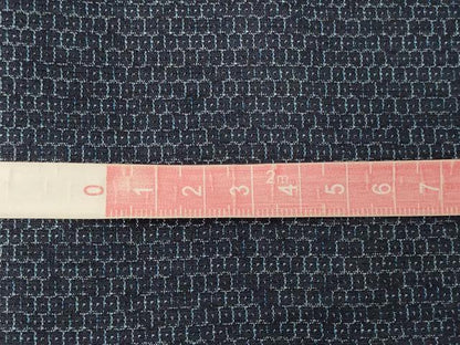平和屋着物＃男性　長羽織　紬地　140亀甲　正絹　逸品　CABF1347in