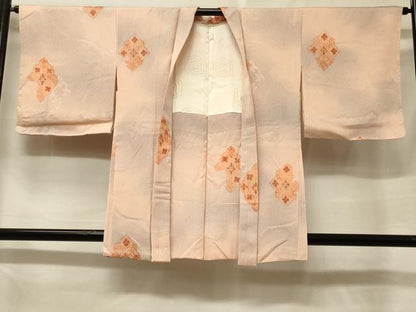 平和屋着物＃羽織　地紋起こし　花唐草文　暈し染め　正絹　逸品　未使用　CABF1363in