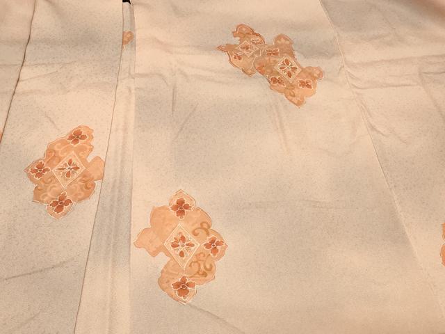 平和屋着物＃羽織　地紋起こし　花唐草文　暈し染め　正絹　逸品　未使用　CABF1363in