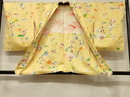 平和屋着物＃羽織　葡萄蔦の葉文　正絹　逸品　未使用　CABF1368in
