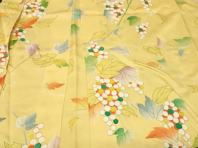 平和屋着物＃羽織　葡萄蔦の葉文　正絹　逸品　未使用　CABF1368in