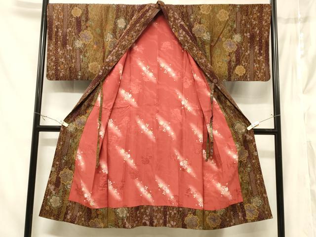 平和屋着物＃道中着　辻が花　ロング丈　正絹　逸品　CABF1383in 平和屋着物＃道中着 辻が花 ロング丈 正絹 逸品 CABF1383in