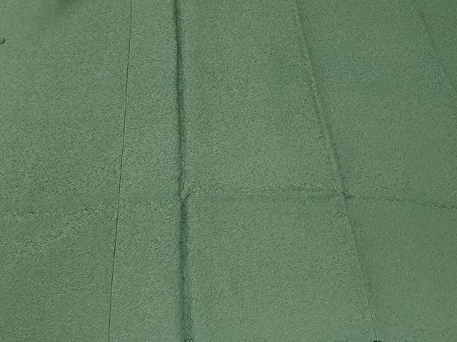 平和屋着物＃道行コート　色無地　霞地紋　薄青色　ロング丈　正絹　逸品　未使用　CABF1385in