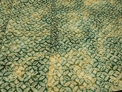 平和屋着物＃羽織　総絞り　七宝文　暈し染め　正絹　逸品　未使用　CABF1386in