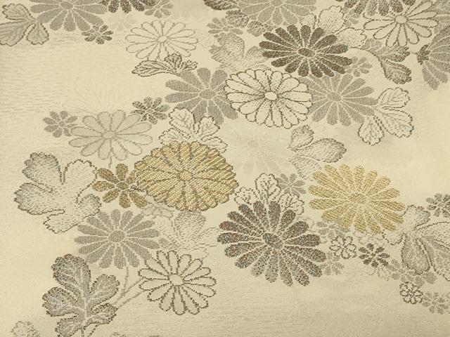 平和屋着物＃羽織　寿光織　吉祥草花文　金銀糸　正絹　逸品　未使用　CABF1295in 平和屋着物＃羽織 寿光織 吉祥草花文 金銀糸 正絹 逸品 未使用 CABF1295in