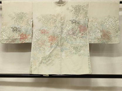 平和屋着物＃羽織　寿光織　乱菊　金銀糸　正絹　逸品　CABF1397in
