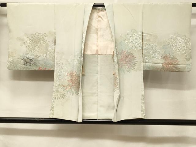平和屋着物＃羽織　寿光織　乱菊　金銀糸　正絹　逸品　CABF1397in