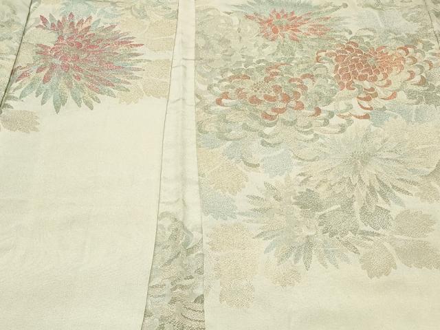 平和屋着物＃羽織　寿光織　乱菊　金銀糸　正絹　逸品　CABF1397in