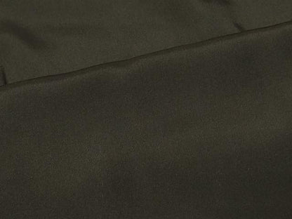 平和屋着物＃男性　長羽織　黒紋付き　羽裏：硬貨　正絹　逸品　CABF1403in