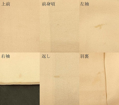 平和屋着物＃羽織　寿光織　舞花文　金銀糸　正絹　逸品　CABF1404in