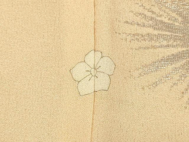 平和屋着物＃羽織　寿光織　舞花文　金銀糸　正絹　逸品　CABF1404in