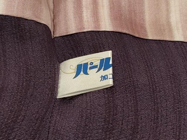 平和屋着物＃道中着　変わり間道　暈し染め　正絹　逸品　CABF1414in