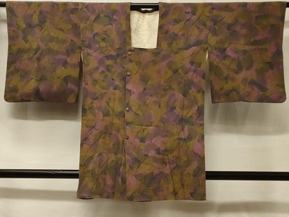 平和屋着物＃道行コート　霞文　暈し染め　正絹　逸品　CABF1421in