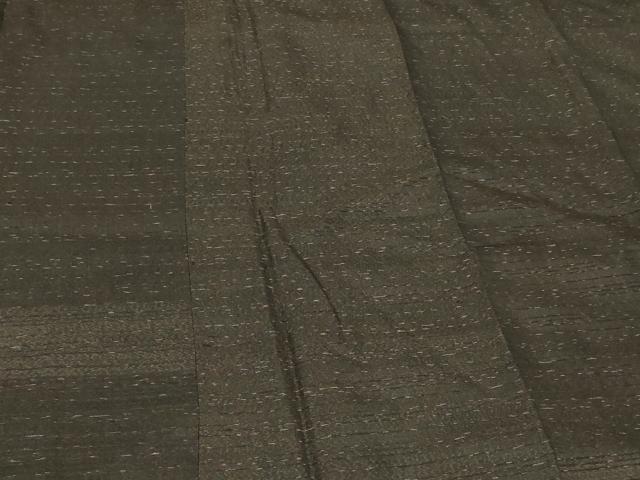 平和屋着物＃道行コート　横段文　ロング丈　正絹　逸品　CABF1425in