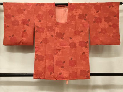 平和屋着物＃道行コート　地紋起こし　花づくし　金彩　正絹　逸品　CABF1432in