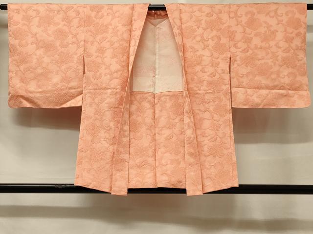 平和屋着物＃羽織　色無地　ふくれ織　花唐草地紋　正絹　逸品　未使用　CABF1440in