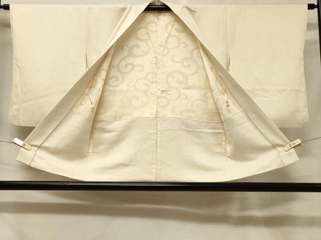 平和屋着物＃羽織　寿光織　道長笹竹文　金銀糸　正絹　逸品　CABF1441in