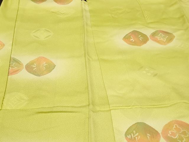 平和屋着物＃羽織　地紋起こし　七宝花文　暈し染め　正絹　逸品　未使用　CABF1442in