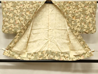 平和屋着物＃羽織　葉づくし　正絹　逸品　CABF1443in