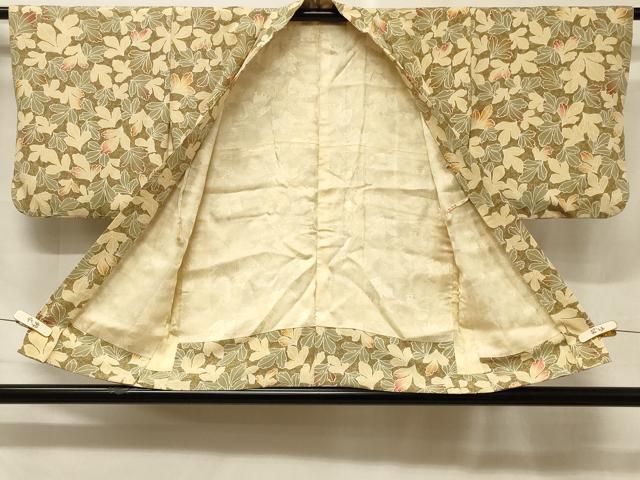 平和屋着物＃羽織　葉づくし　正絹　逸品　CABF1443in