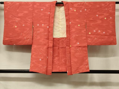 平和屋着物＃羽織　絞り　枝葉文　正絹　逸品　未使用　CABF1446in