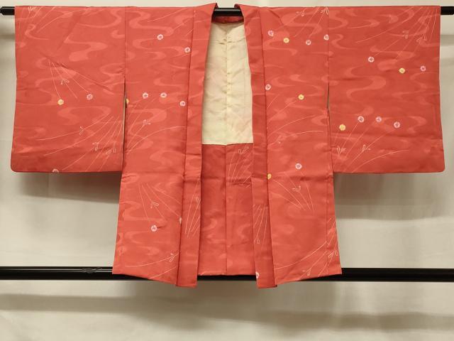 平和屋着物＃羽織　絞り　枝葉文　正絹　逸品　未使用　CABF1446in