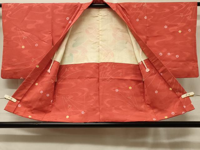 平和屋着物＃羽織　絞り　枝葉文　正絹　逸品　未使用　CABF1446in