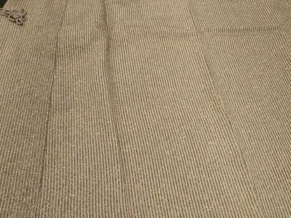 平和屋着物＃道中着　縞　正絹　逸品　CABF1475in