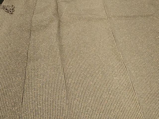 平和屋着物＃道中着　縞　正絹　逸品　CABF1475in
