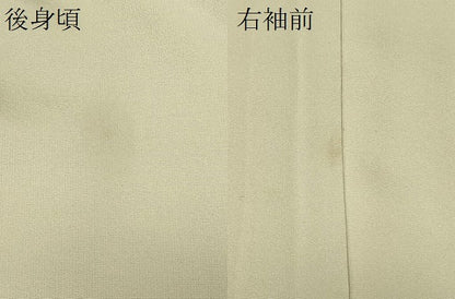 平和屋着物＃羽織　寿光織　枝梅文　暈し染め　金銀糸　正絹　逸品　CABF1477in