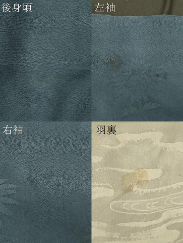 平和屋着物＃羽織　寿光織　乱菊　金銀糸　正絹　逸品　CABF1480in