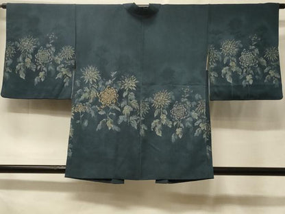平和屋着物＃羽織　寿光織　乱菊　金銀糸　正絹　逸品　CABF1480in