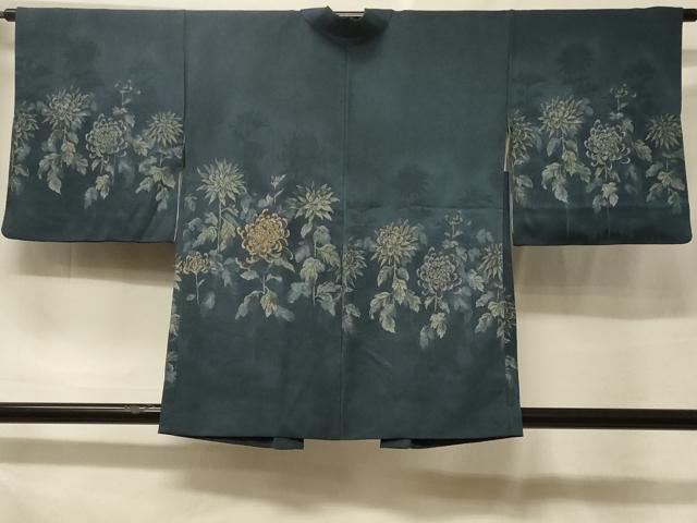 平和屋着物＃羽織　寿光織　乱菊　金銀糸　正絹　逸品　CABF1480in