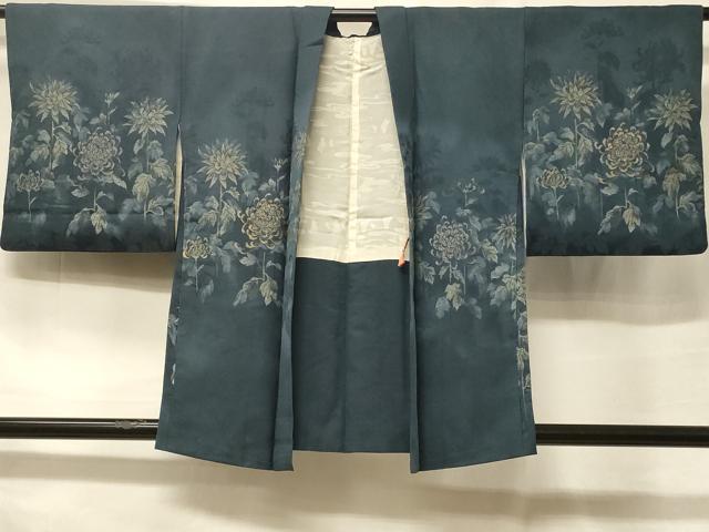平和屋着物＃羽織　寿光織　乱菊　金銀糸　正絹　逸品　CABF1480in