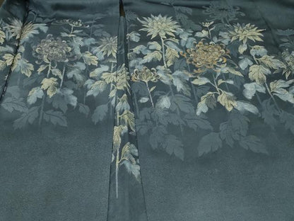 平和屋着物＃羽織　寿光織　乱菊　金銀糸　正絹　逸品　CABF1480in