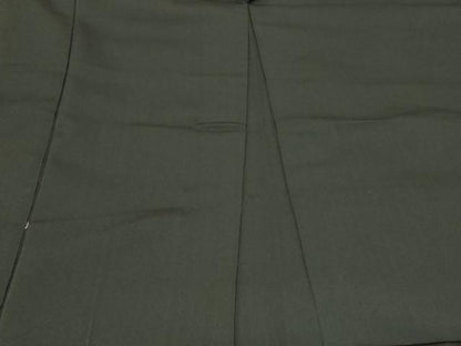 平和屋着物＃男性　羽織　単衣　百入茶色　正絹　逸品　CABF1484in