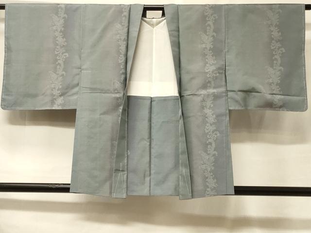 平和屋着物＃本場大島紬　羽織　更紗花間道　暈し染め　正絹　逸品　未使用　CABF1486in