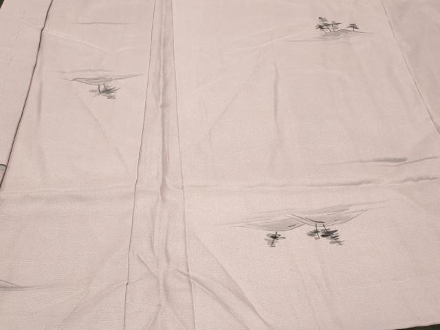 平和屋着物＃羽織　手描き　草木文　暈し染め　正絹　逸品　未使用　CABF1497in