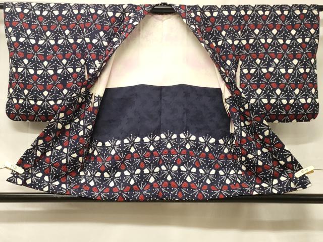平和屋着物＃羽織　総絞り　舞花文　正絹　逸品　CABF1525in