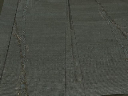 平和屋着物＃本場大島紬　羽織　7マルキ　結び紐文　正絹　逸品　CABF1528in