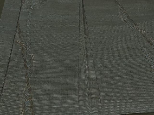 平和屋着物＃本場大島紬　羽織　7マルキ　結び紐文　正絹　逸品　CABF1528in
