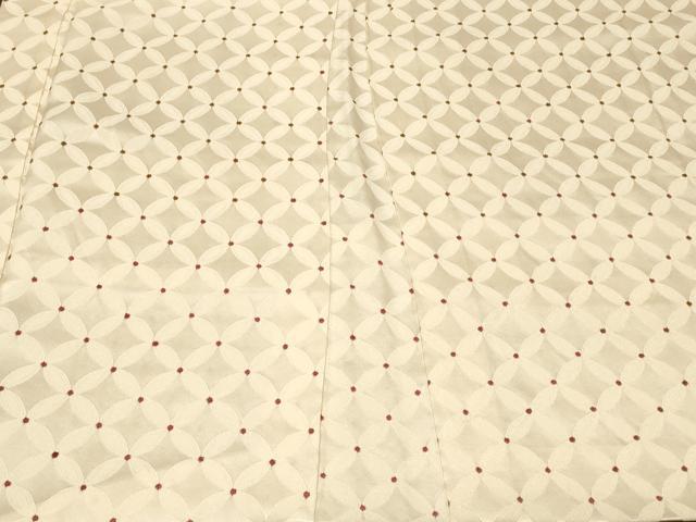 平和屋着物＃羽織　七宝文　正絹　逸品　CABF1533in