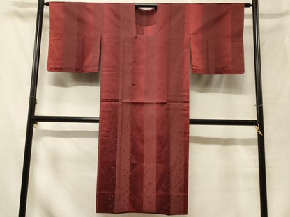 平和屋着物＃道行コート　雨コート　単衣　舞桜間道　ロング丈　正絹　逸品　未使用　CABF1549in